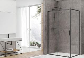 XS715+XS711 - Shower enclosure with side panel